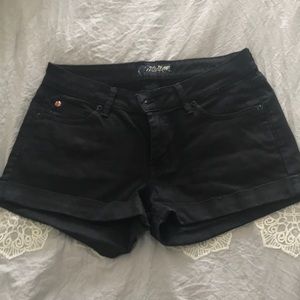 Hudson Black Shorts Size 27